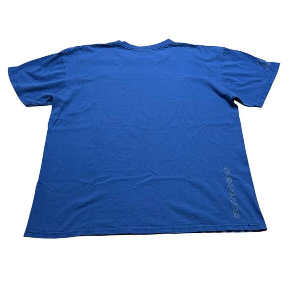 Vintage Quiksilver T-Shirt Men’s XL Blue Surf Skate Y2K Logo Tee Made in Mexico - Picture 7 of 11